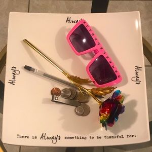 “Always Something ....Thankful for.” Catchall Tray